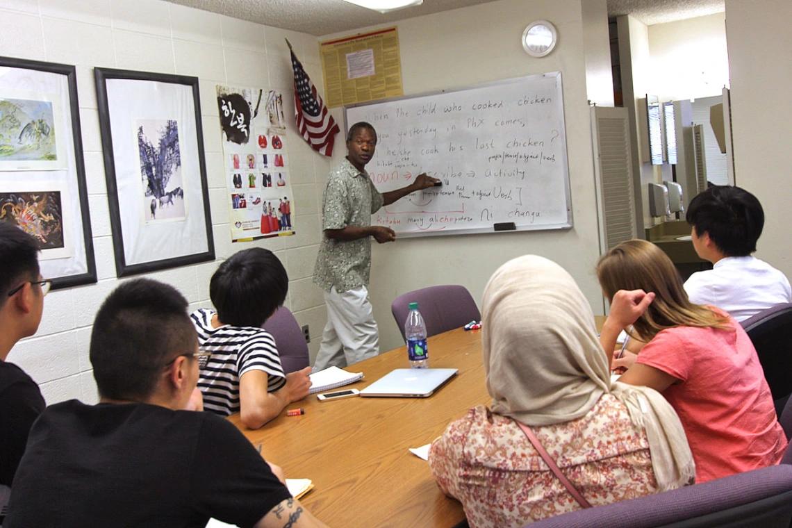 Kiswahili classroom lesson